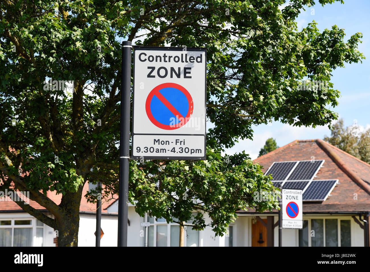 Controlled parking zone hires stock photography and images Alamy