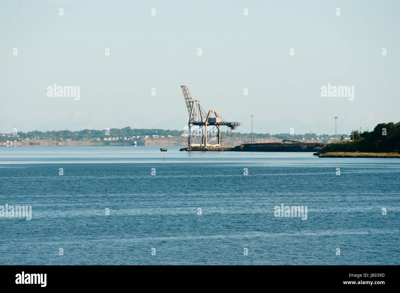 Sydney River Nova Scotia Canada Stock Photo Alamy