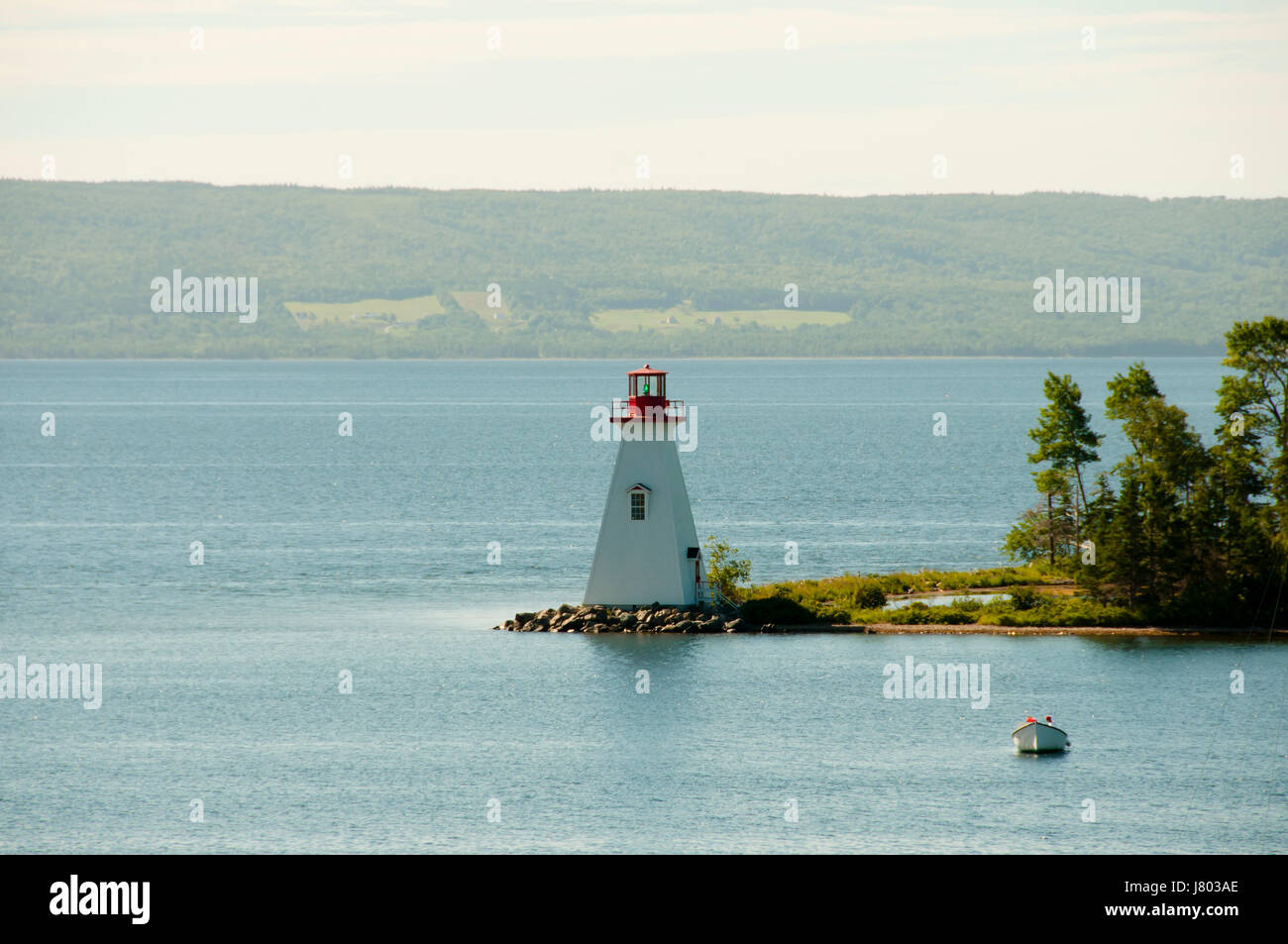 Baddeck Harbour - Nova Scotia - Canada Stock Photo