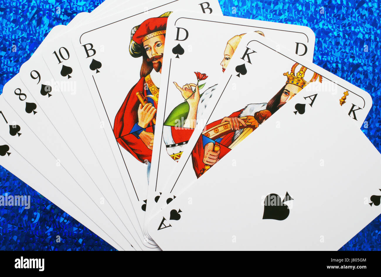 Game cards playing card german hires stock photography and images Alamy