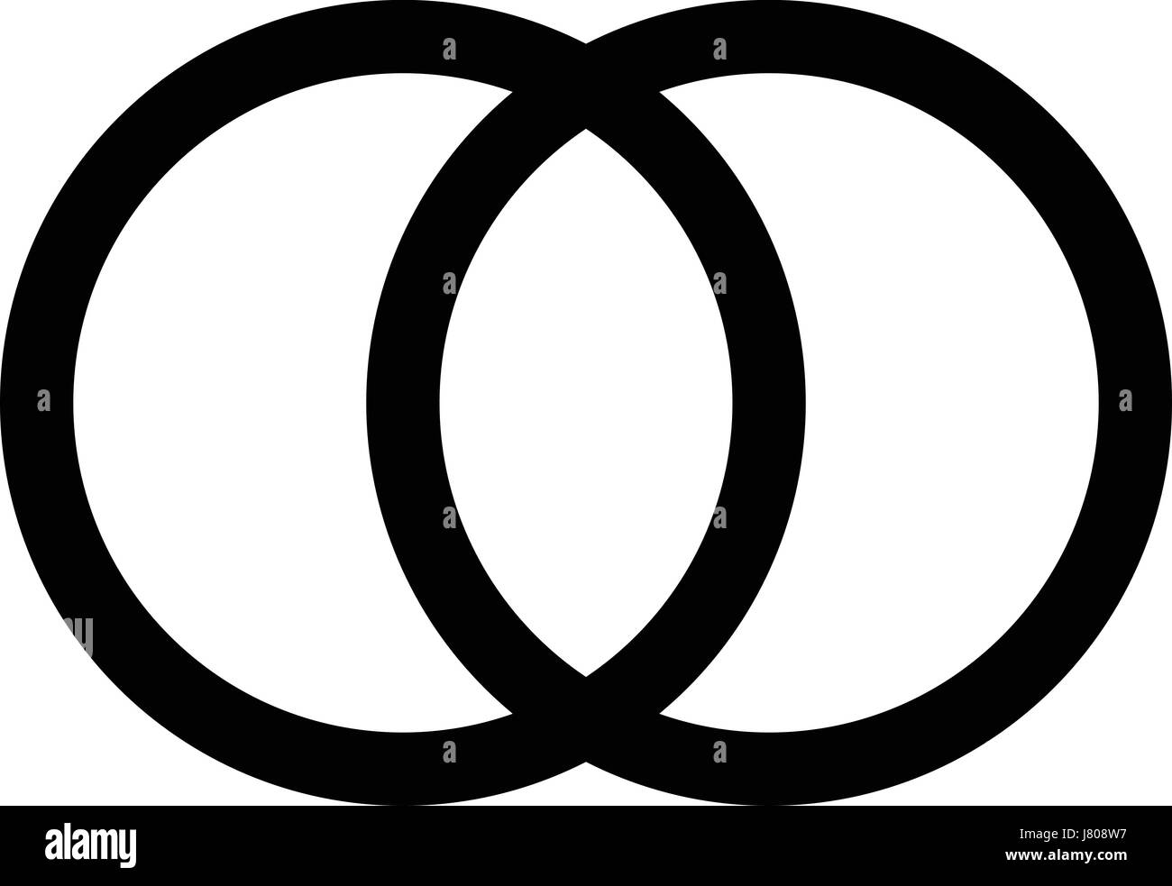 Venn diagram Black and White Stock Photos & Images - Alamy