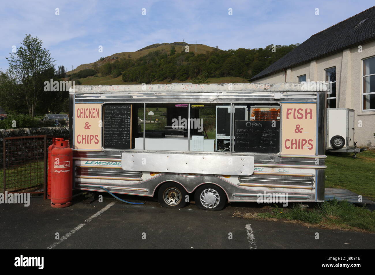 Fish and chips van hires stock photography and images Alamy