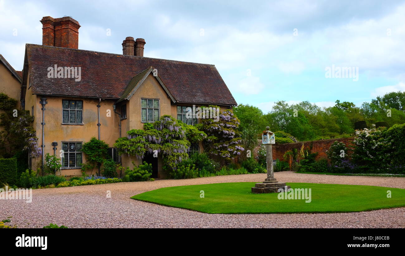 Baddesley Clinton House and Gardens, Warwickshire, England Stock Photo