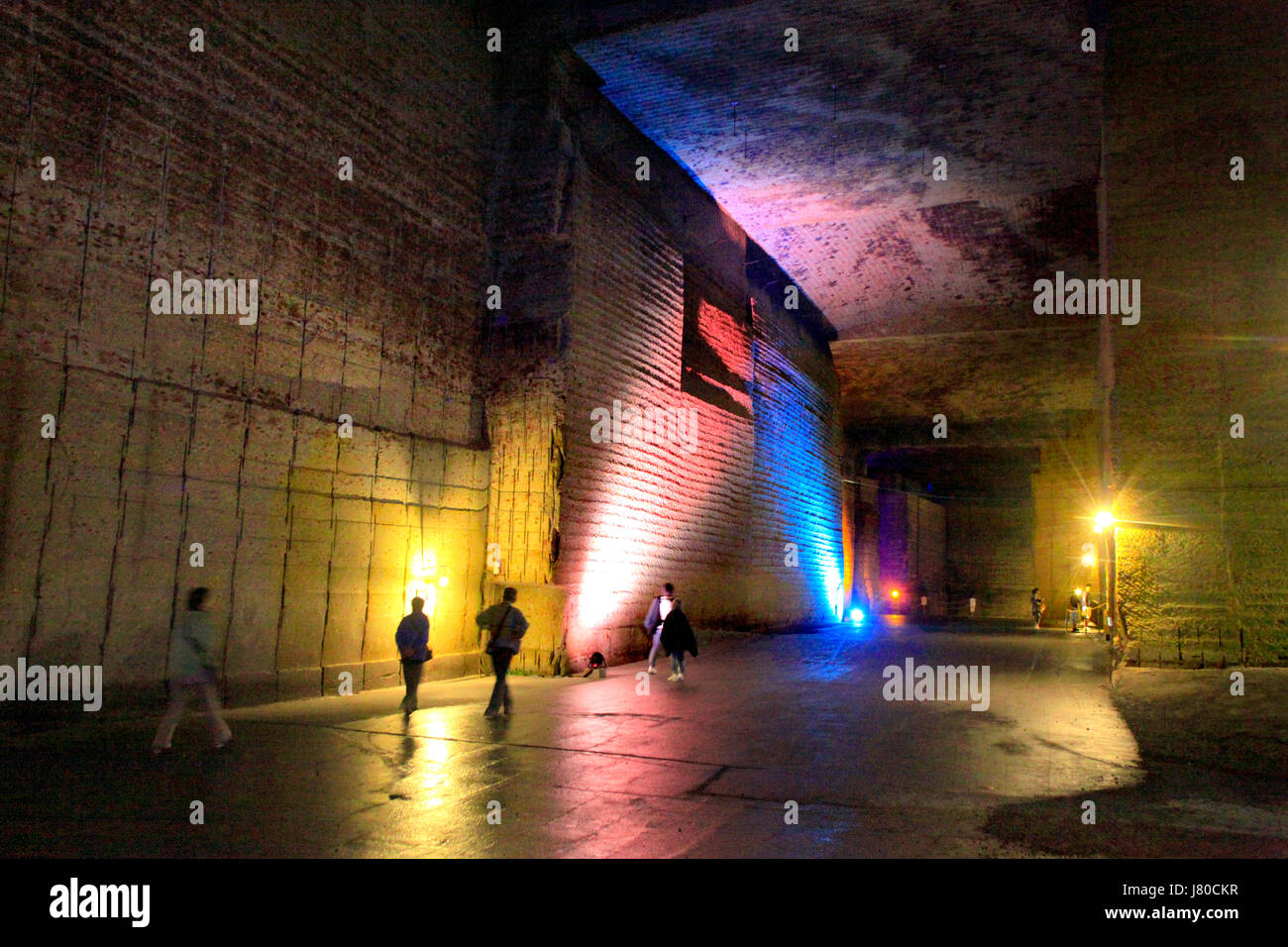 Oya History Museum Underground Mining Cavern In Utsunomiya Tochigi Japan Stock Photo Alamy