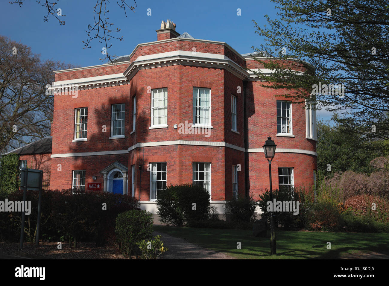 The Grove, a Grade II listed building, built about 1770, now Grove