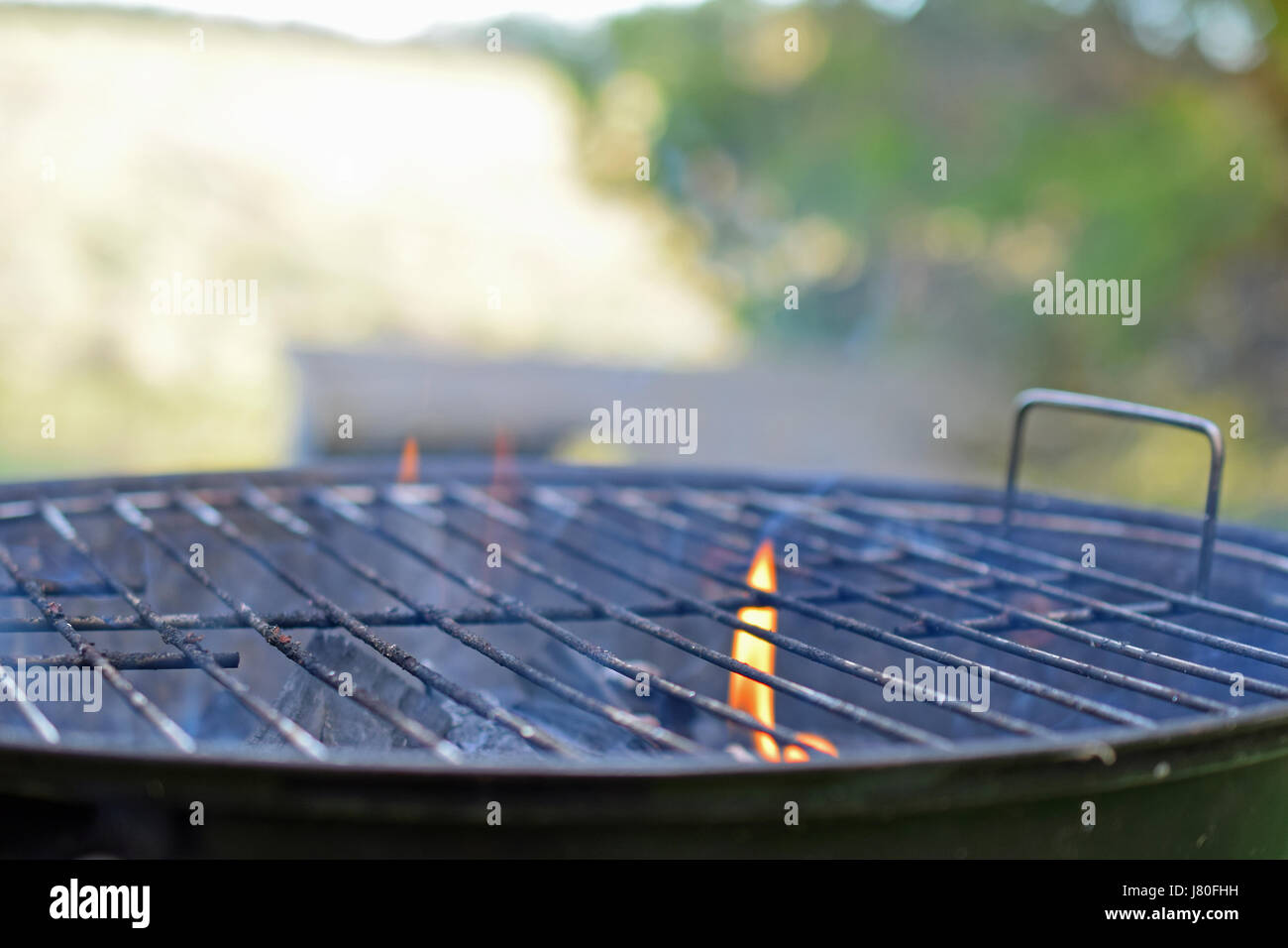 Bbq Grill Empty High Resolution Stock Photography and Images - Alamy