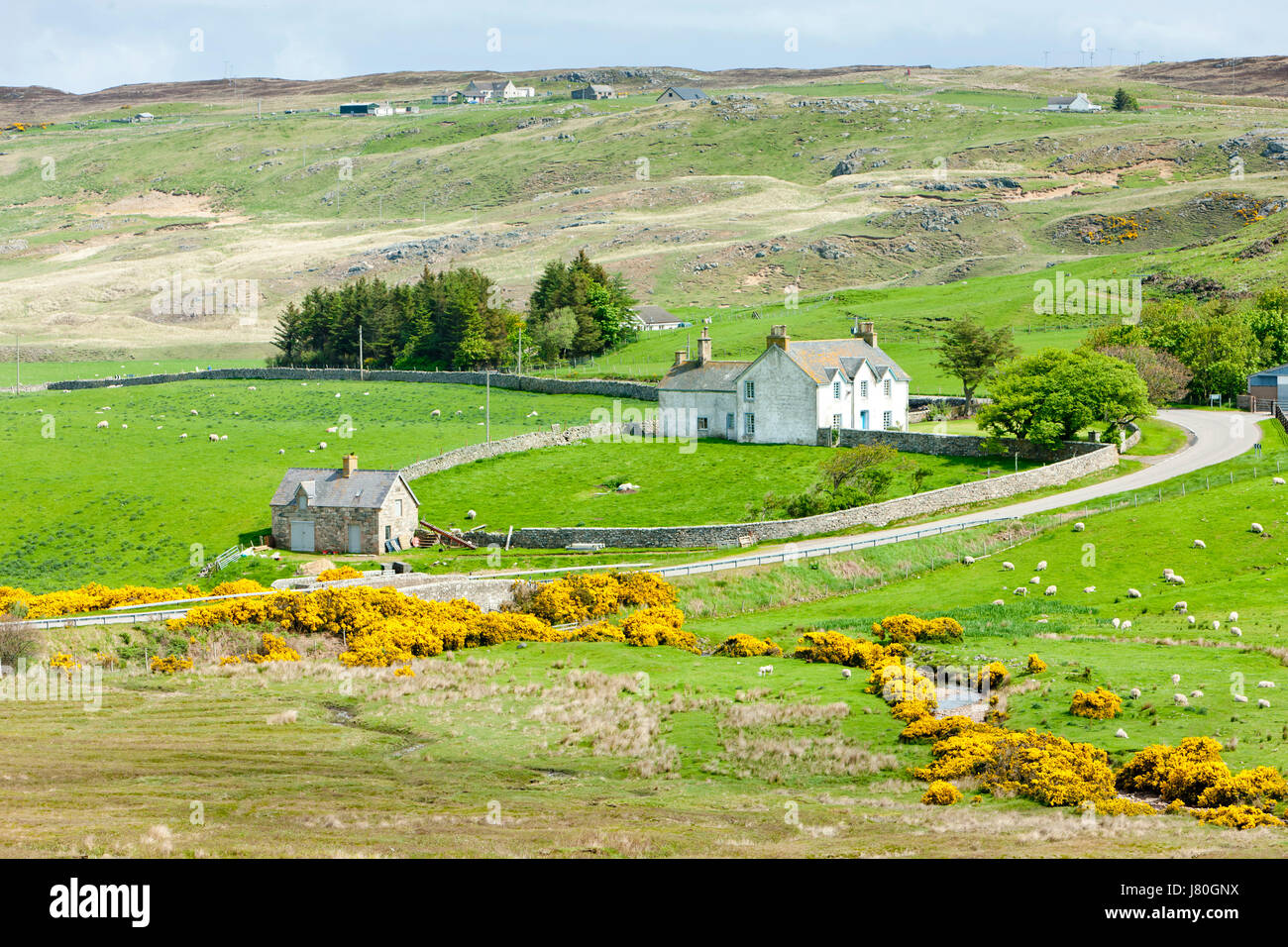 landscapes house building travel europe outside scotland highlands ...