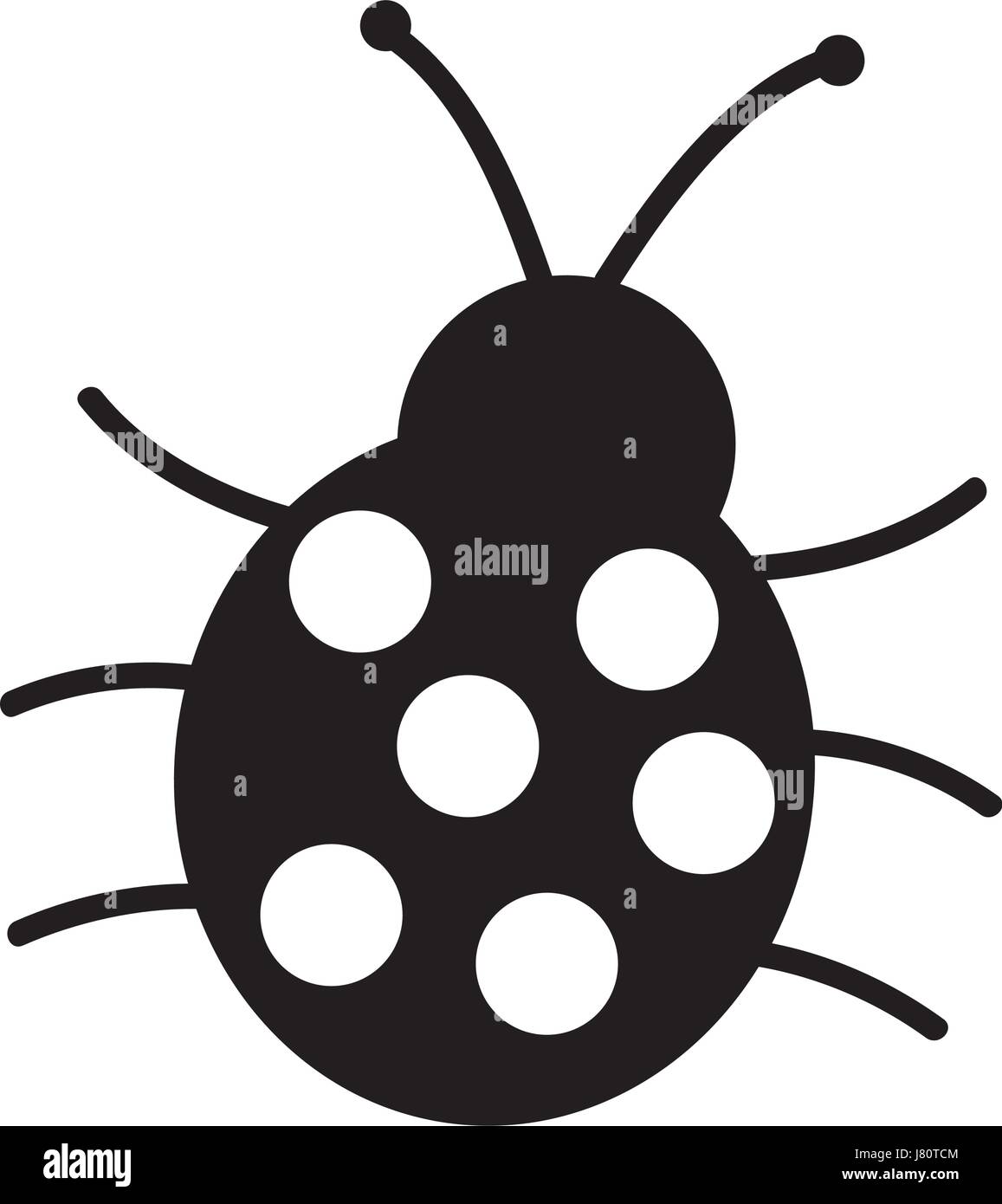 cute ladybug isolated icon Stock Vector Image & Art - Alamy
