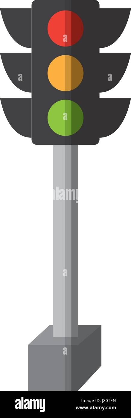 traffic light isolated icon Stock Vector Image & Art - Alamy