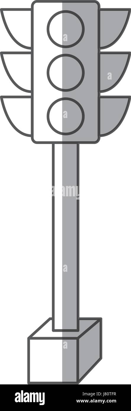 traffic light isolated icon Stock Vector Image & Art - Alamy