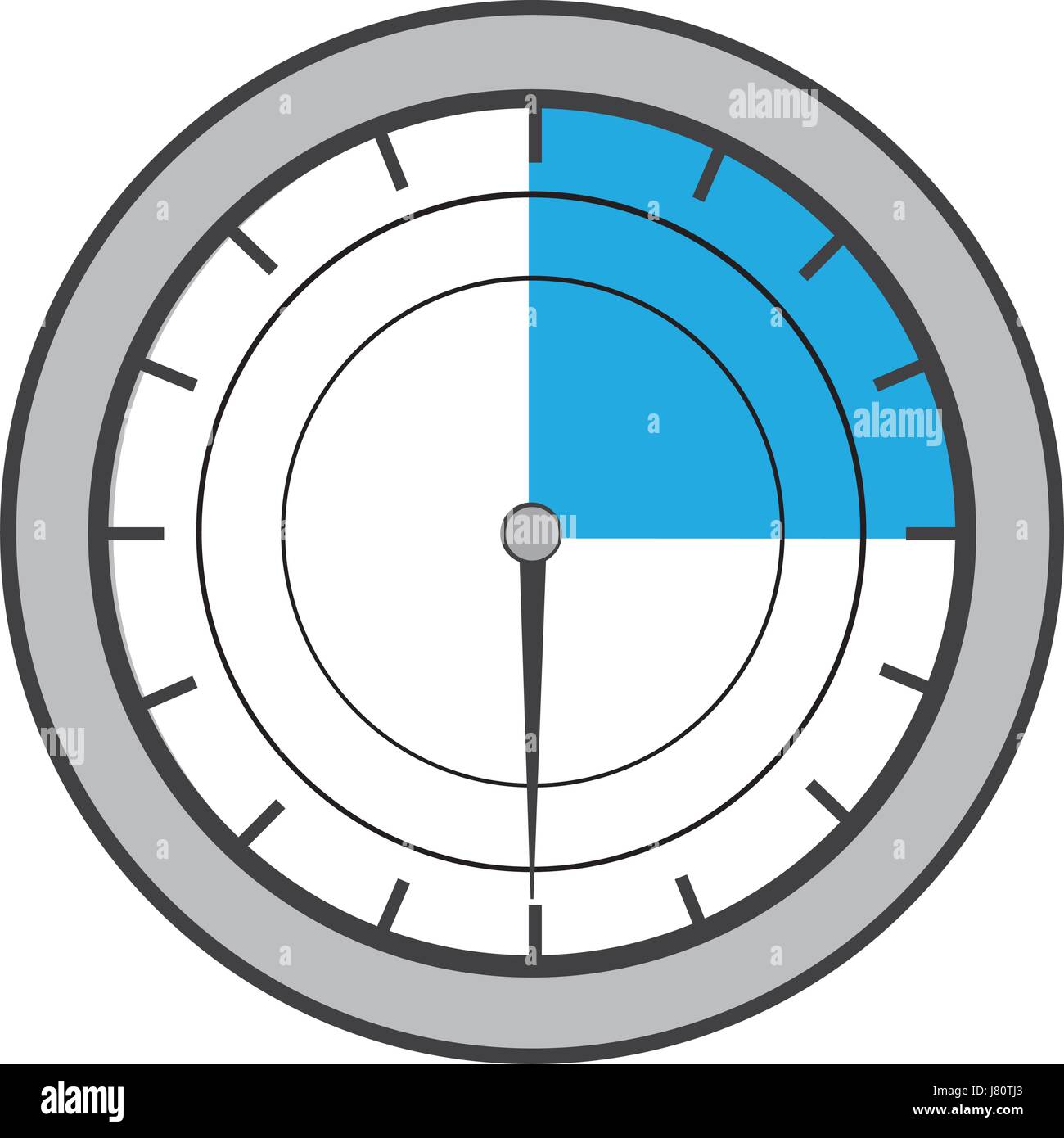 Temperature guage Stock Vector Images - Alamy