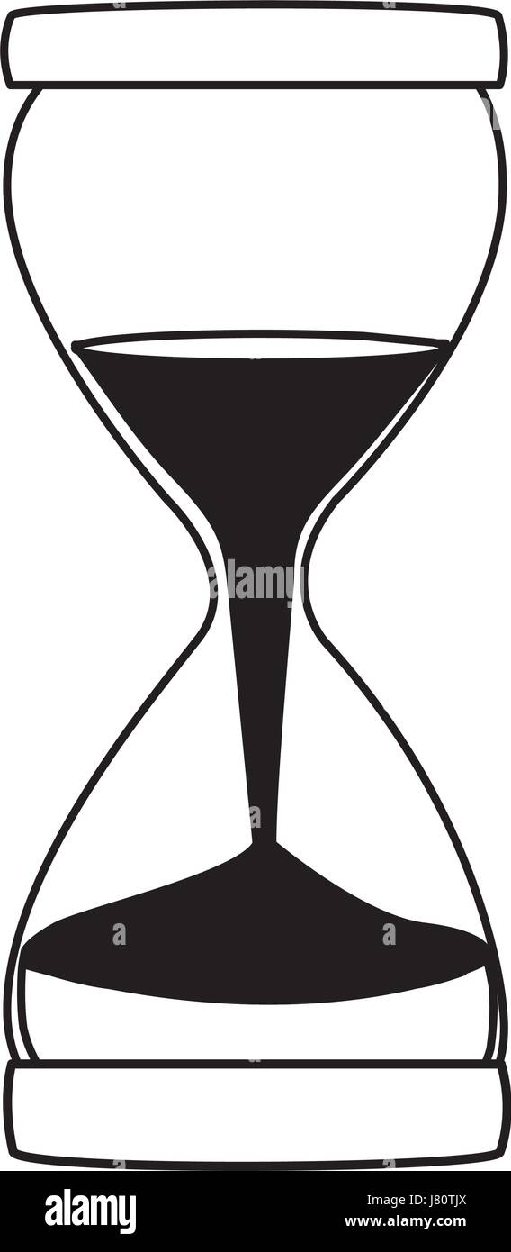 hourglass time isolated icon Stock Vector Image & Art - Alamy
