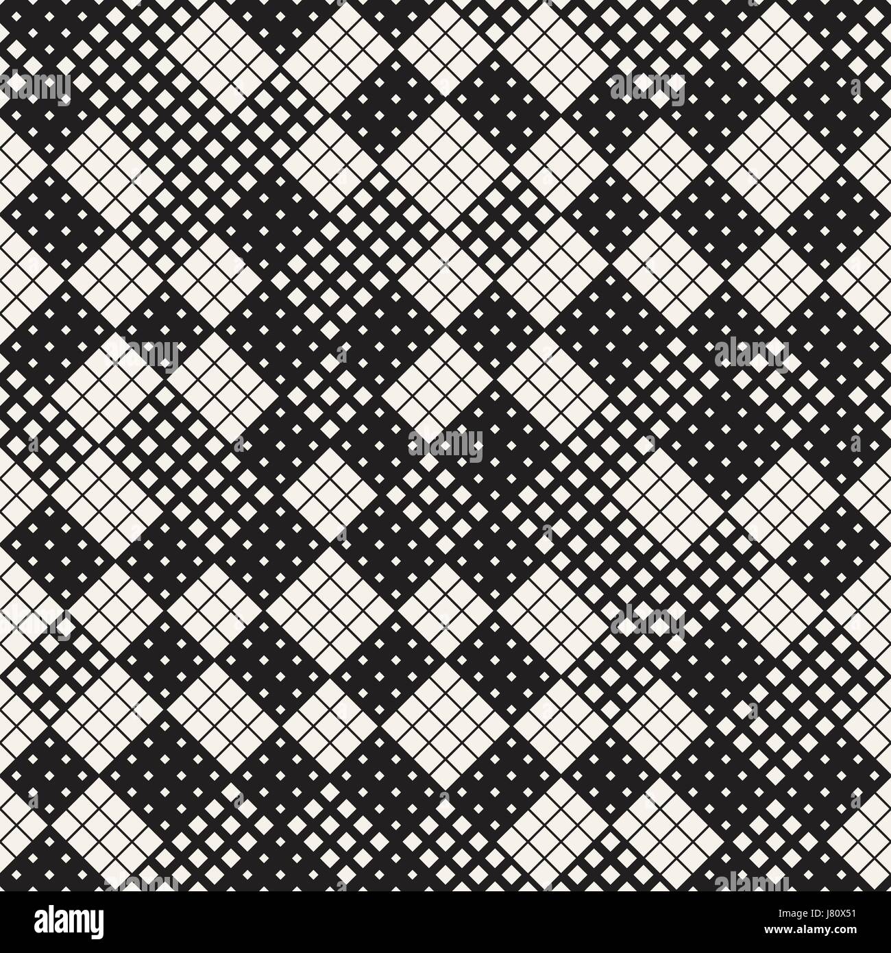 Modern Stylish Halftone Texture. Endless Abstract Background With ...