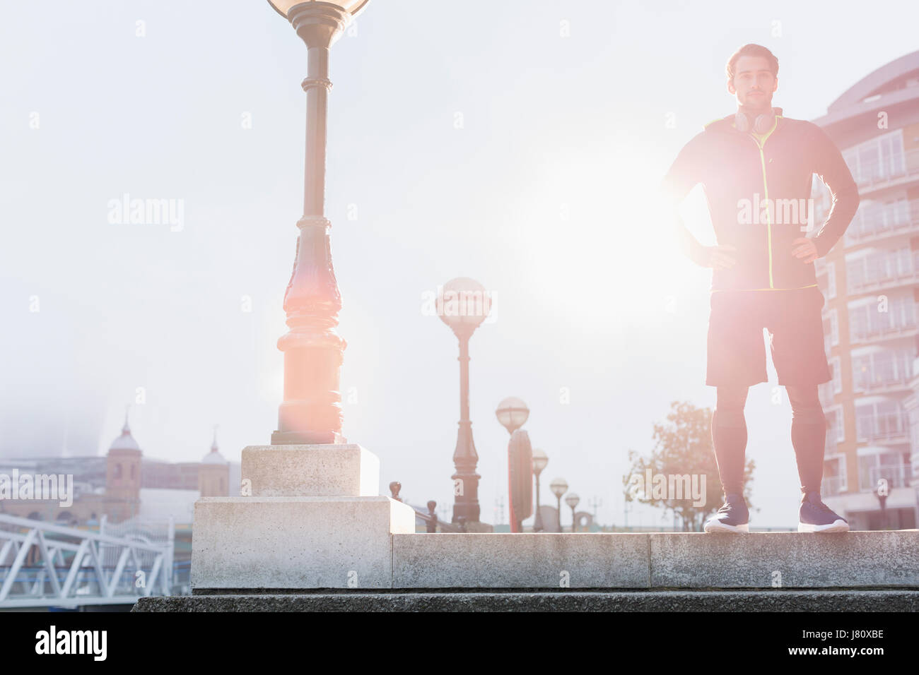 Back to the lens standing hi-res stock photography and images - Alamy