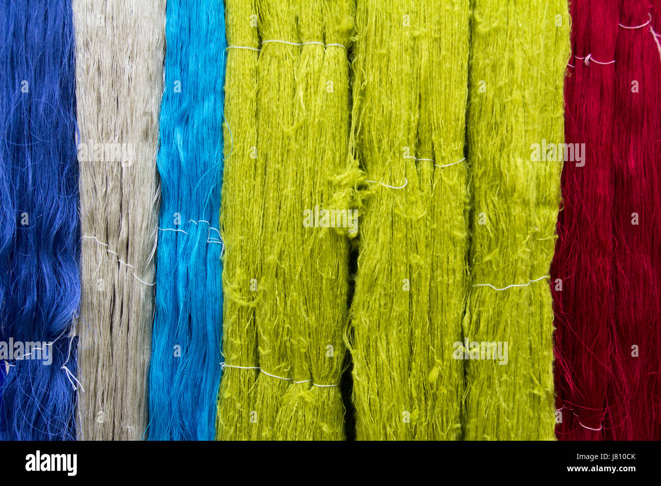 Closed up of colorful thread texture background Stock Photo - Alamy