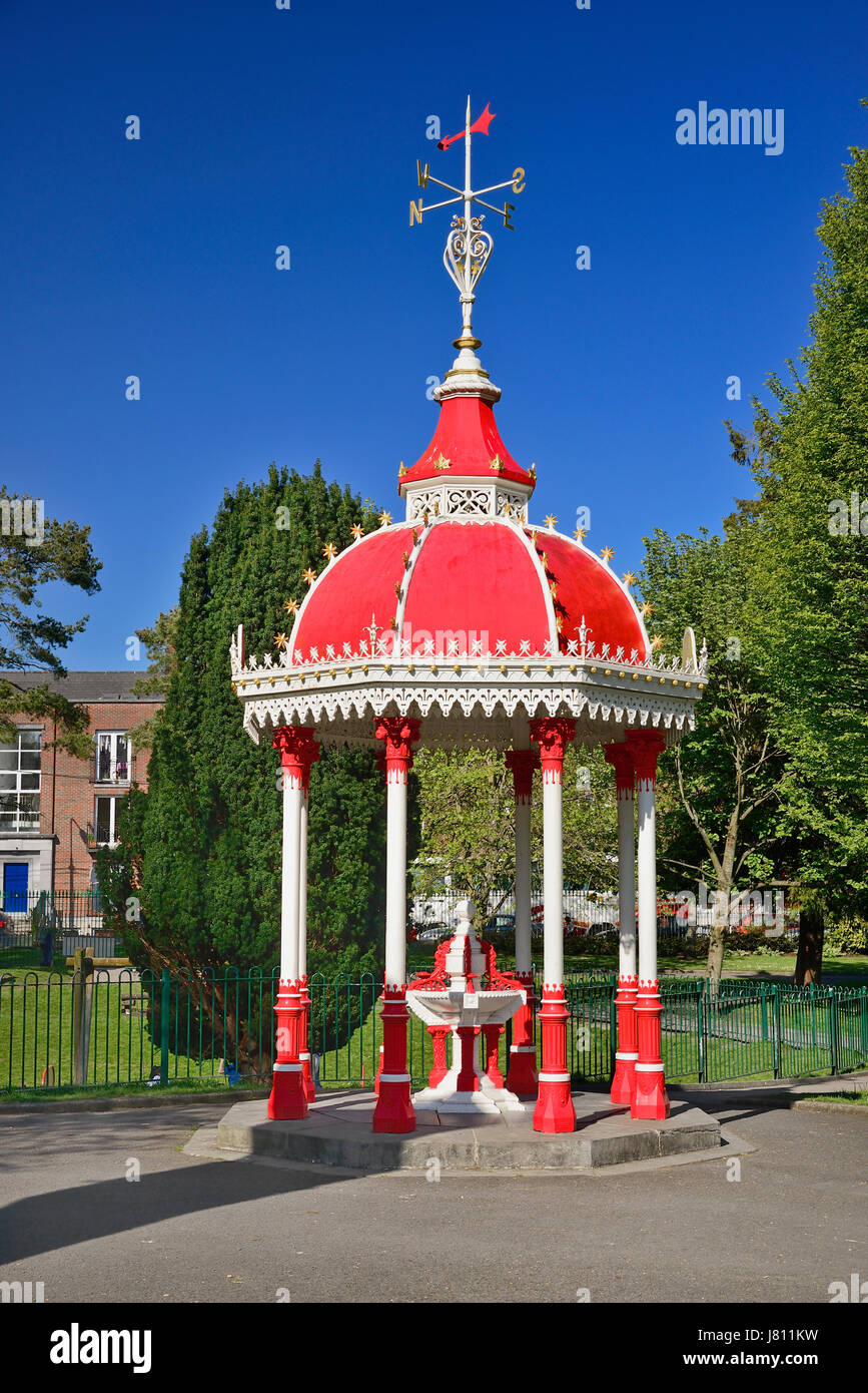 Ireland, County Limerick, Limerick City, Richard Russell Fountain. Stock Photo