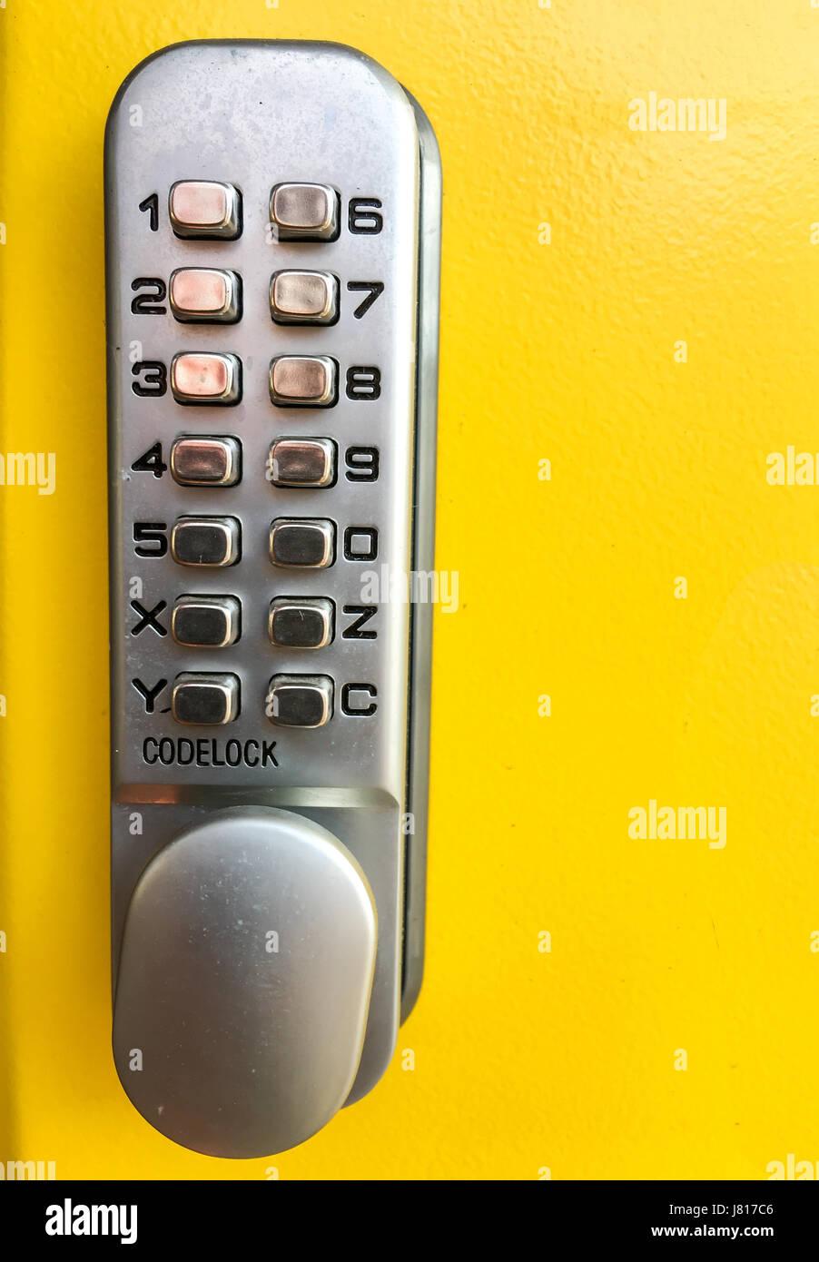 Punch key lock hires stock photography and images Alamy