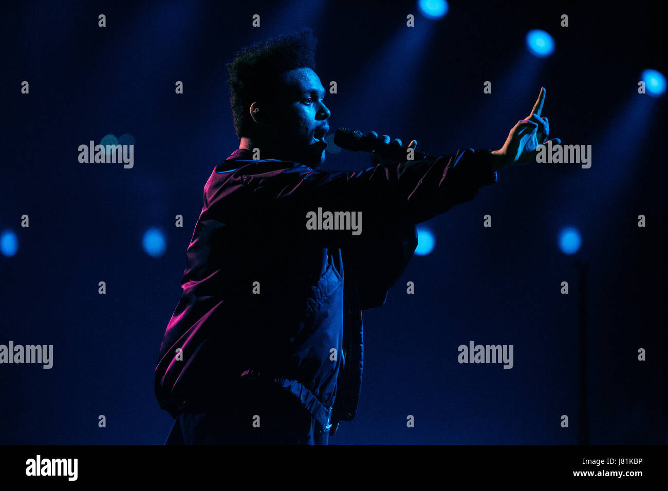 Weeknd Toronto Weeknd air canada centre hi-res stock photography and images - Alamy