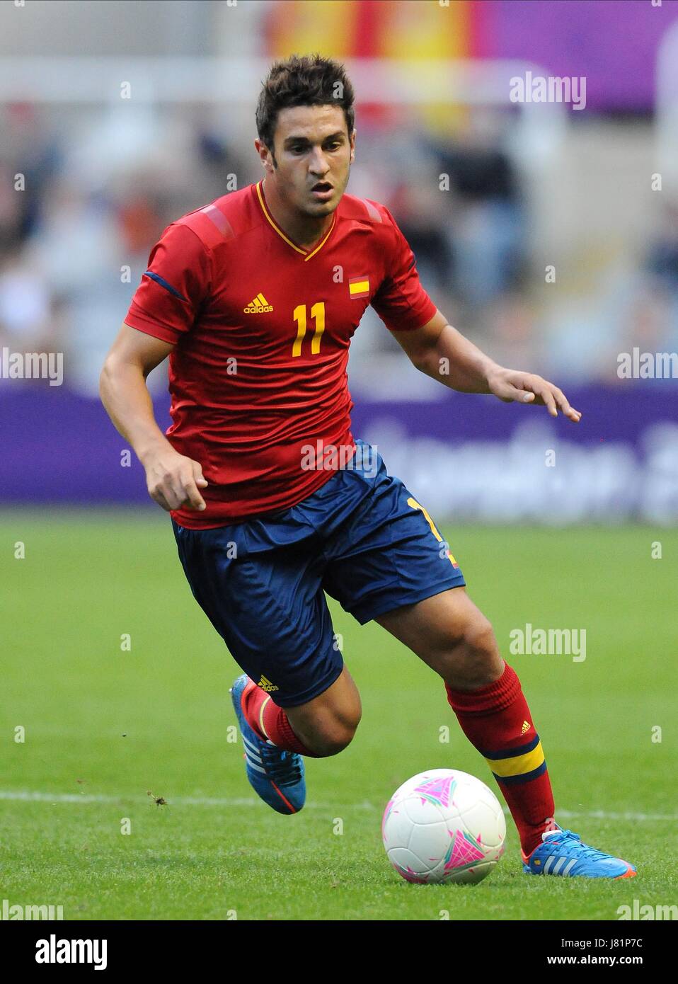 KOKE SPAIN & ATLETICO MADRID LONDON 2012 OLYMPIC GAMES FOOTBALL, SPAIN V  HONDURAS ST JAMES PARK, NEWCASTLE, ENGLAND 29 July 2012 GAN55713 WARNING!  This Photograph May Only Be Used For Newspaper And/Or