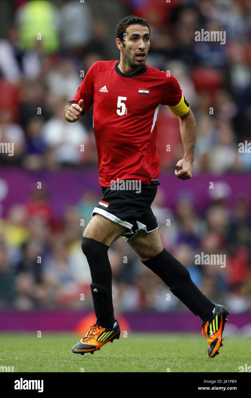 MOHAMED ABOUTRIKA EGYPT LONDON 2012 OLYMPIC GAMES MENS FOOTBALL, EGYPT ...
