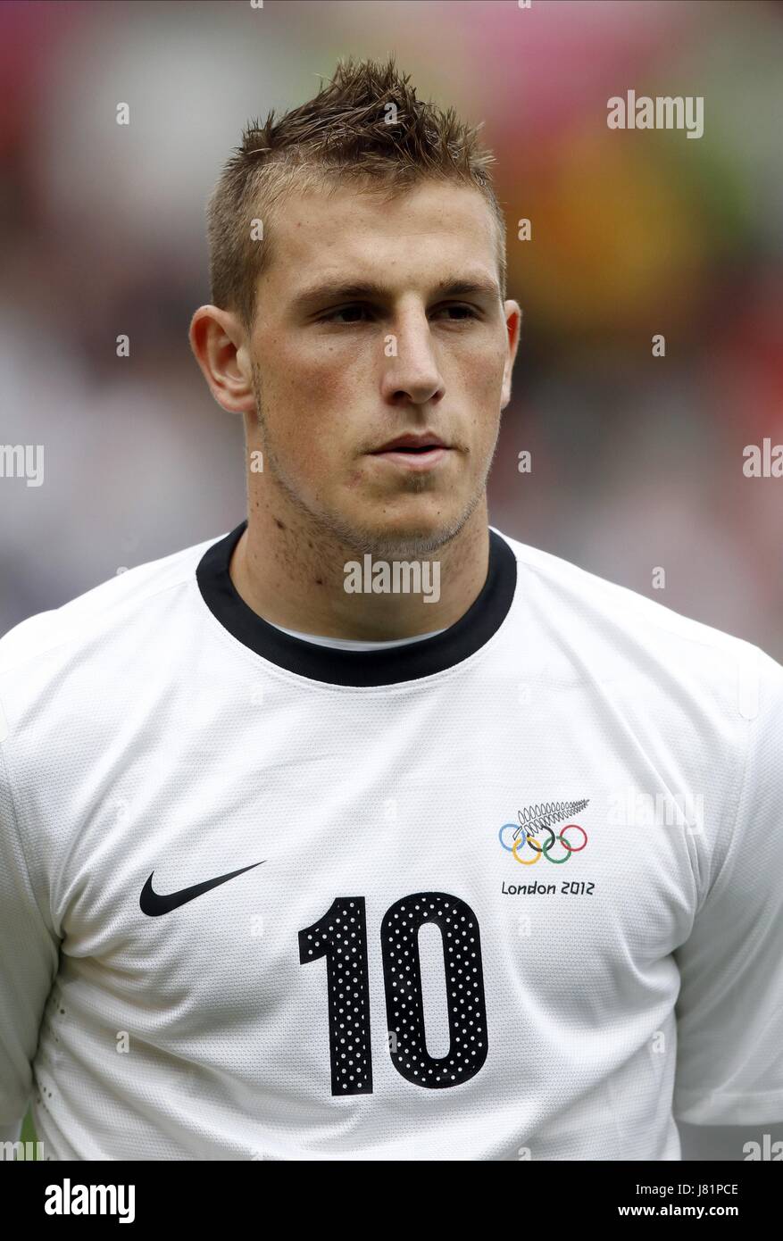 CHRIS WOOD NEW ZEALAND LONDON 2012 OLYMPIC GAMES MENS FOOTBALL, EGYPT V