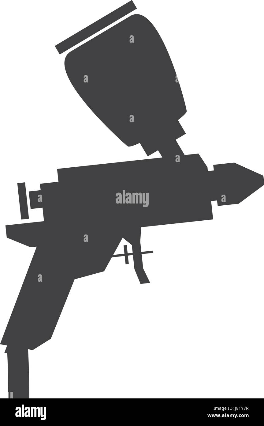 spray paint gun Stock Vector Image & Art Alamy