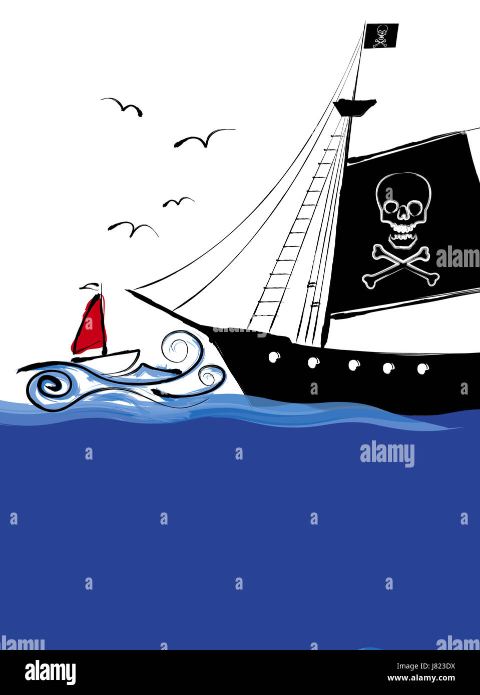 seafaring pirates ship sailor pirate cartoon salt water sea ocean water sailing Stock Photo - Alamy seafaring pirates ship sailor pirate cartoon salt water sea ocean water sailing Stock Photo - Alamy