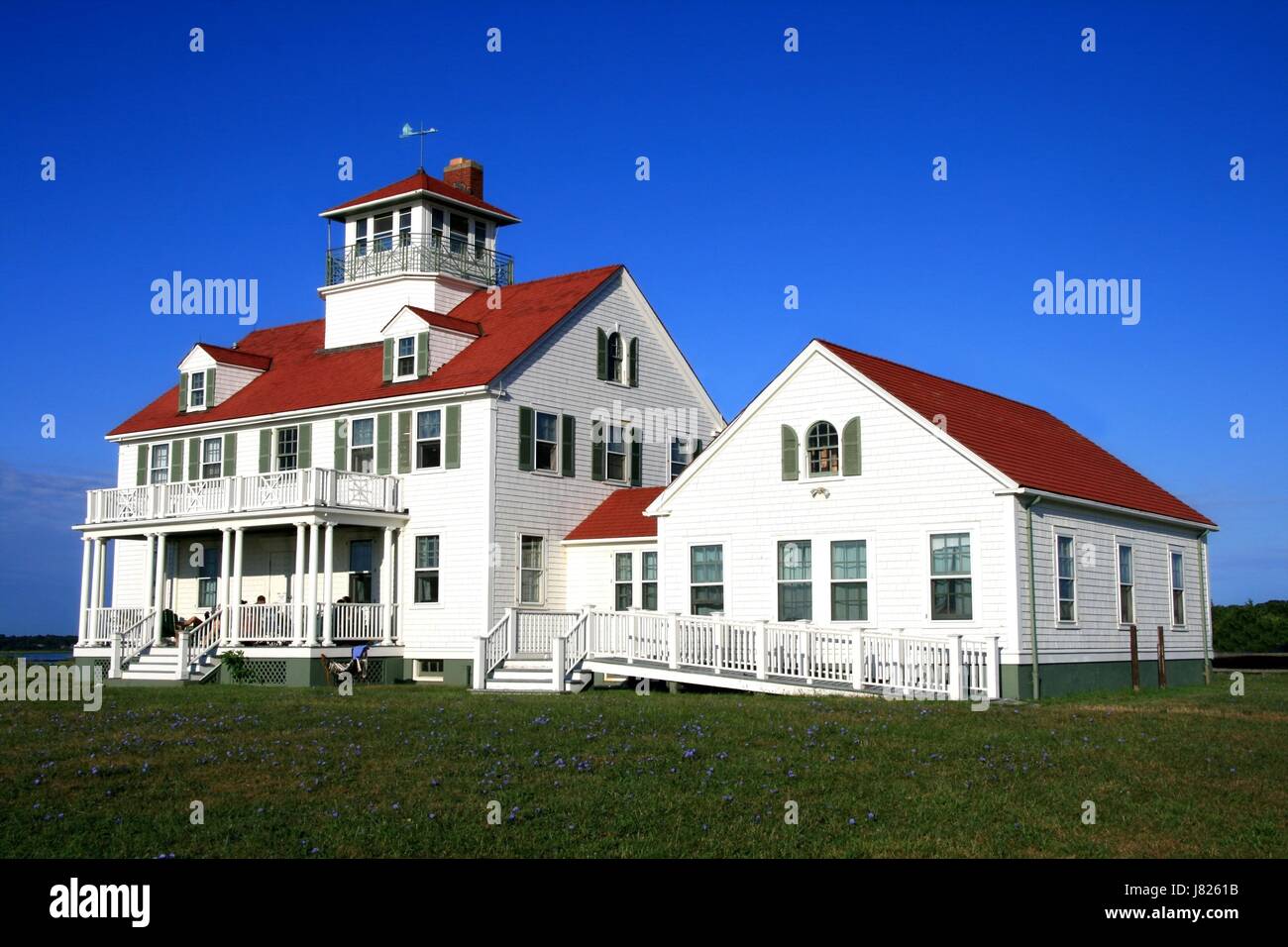 house wall colour clean colors colours coast rein weissgetncht propper Stock Photo