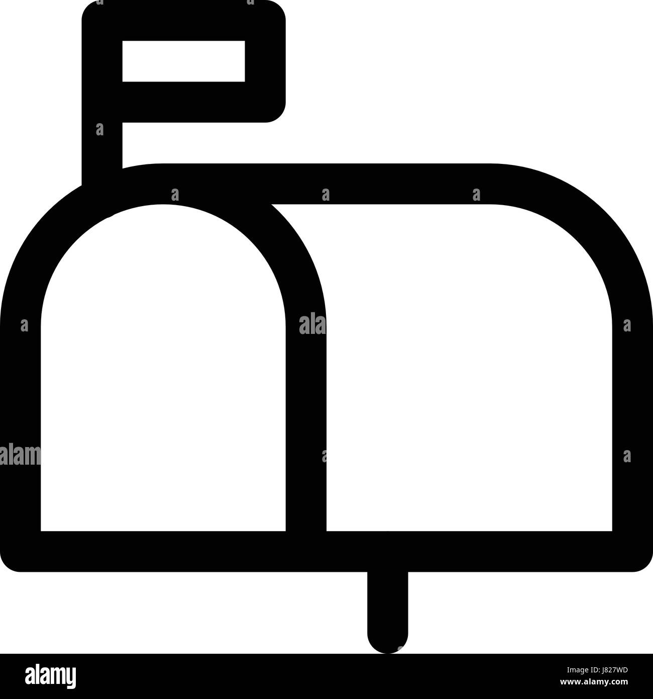 Mail flap Stock Vector Images - Alamy