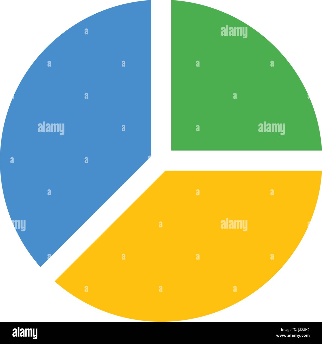 pie chart representation Stock Vector Image & Art Alamy