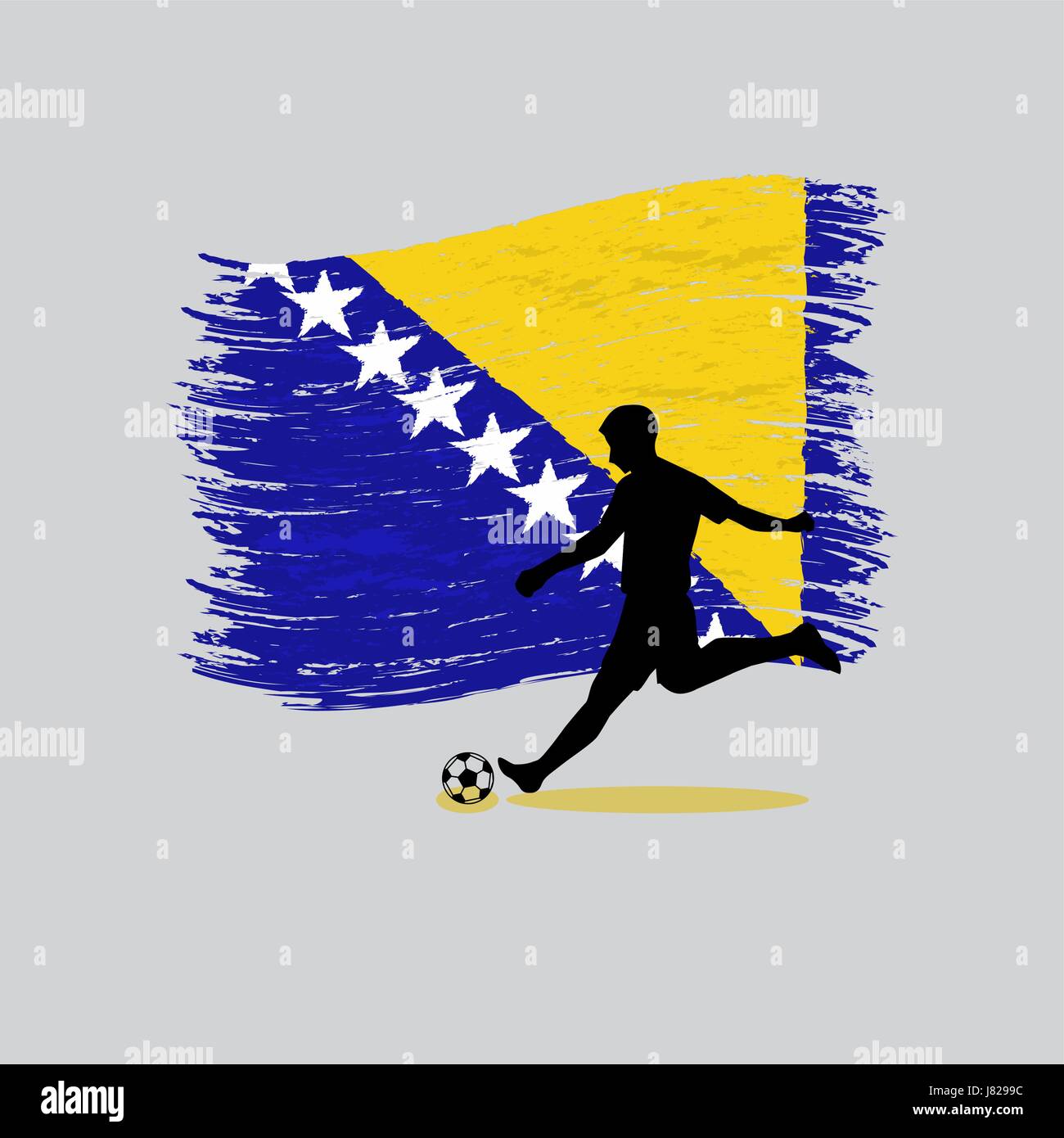 Bosnia and herzegovina flag background Stock Vector Images - Alamy
