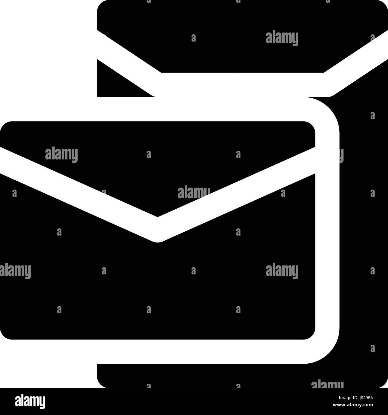 mail and envelope Stock Vector Image & Art - Alamy