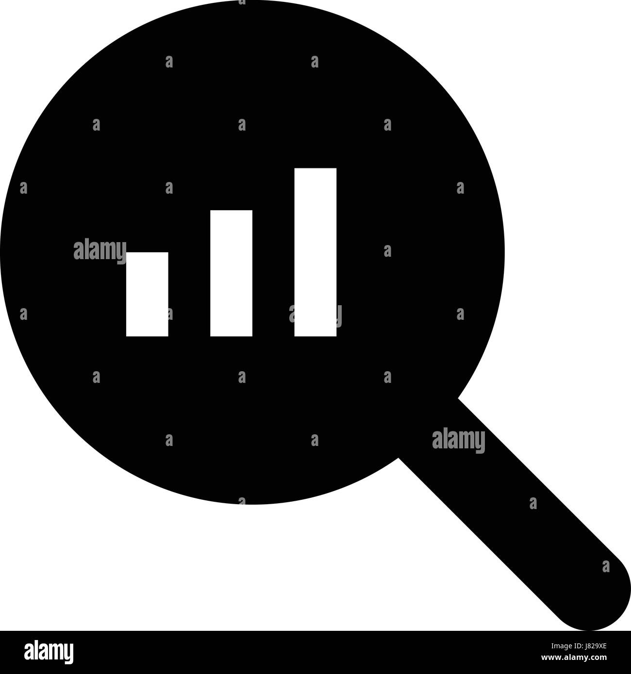 bar chart search Stock Vector Image & Art Alamy