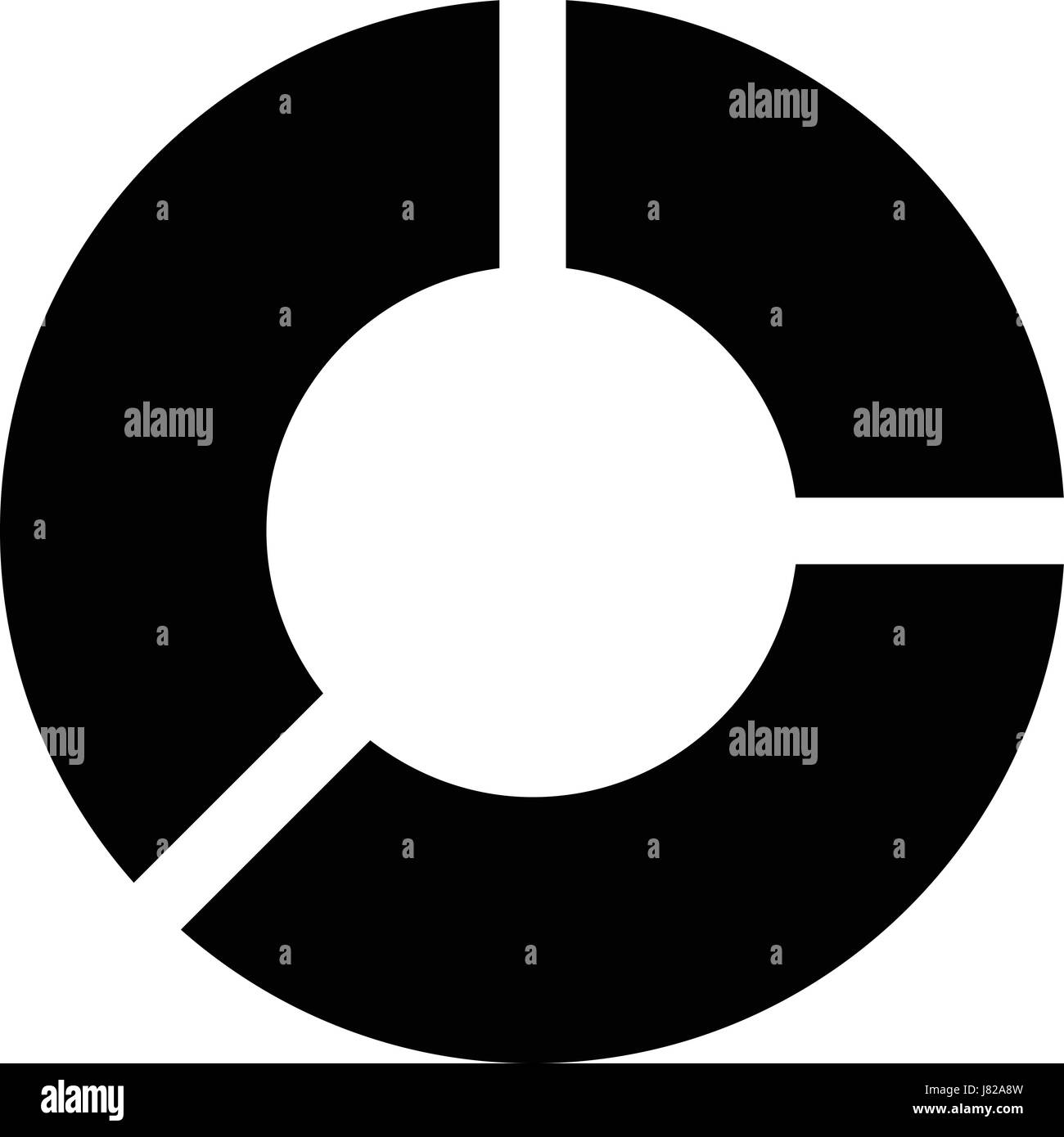 separate doughnut chart Stock Vector Image & Art Alamy