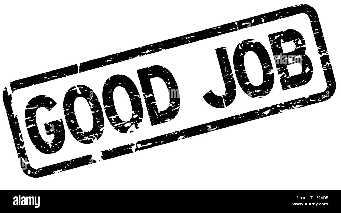 Good job well done stamp Stock Vector Images Alamy