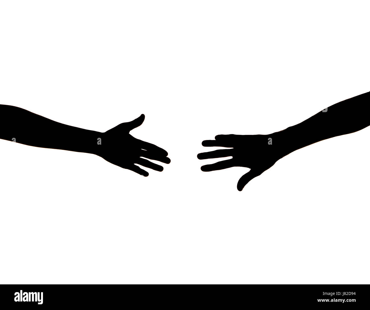 hand hands reach finger male masculine fist extend studio silhouette