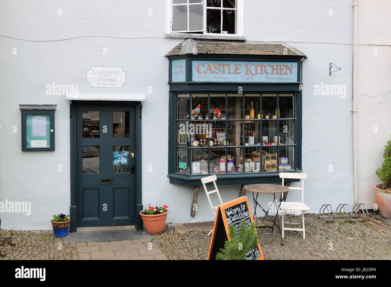 Castle Kitchen delicatessen cafe and restaurant, Broad Street