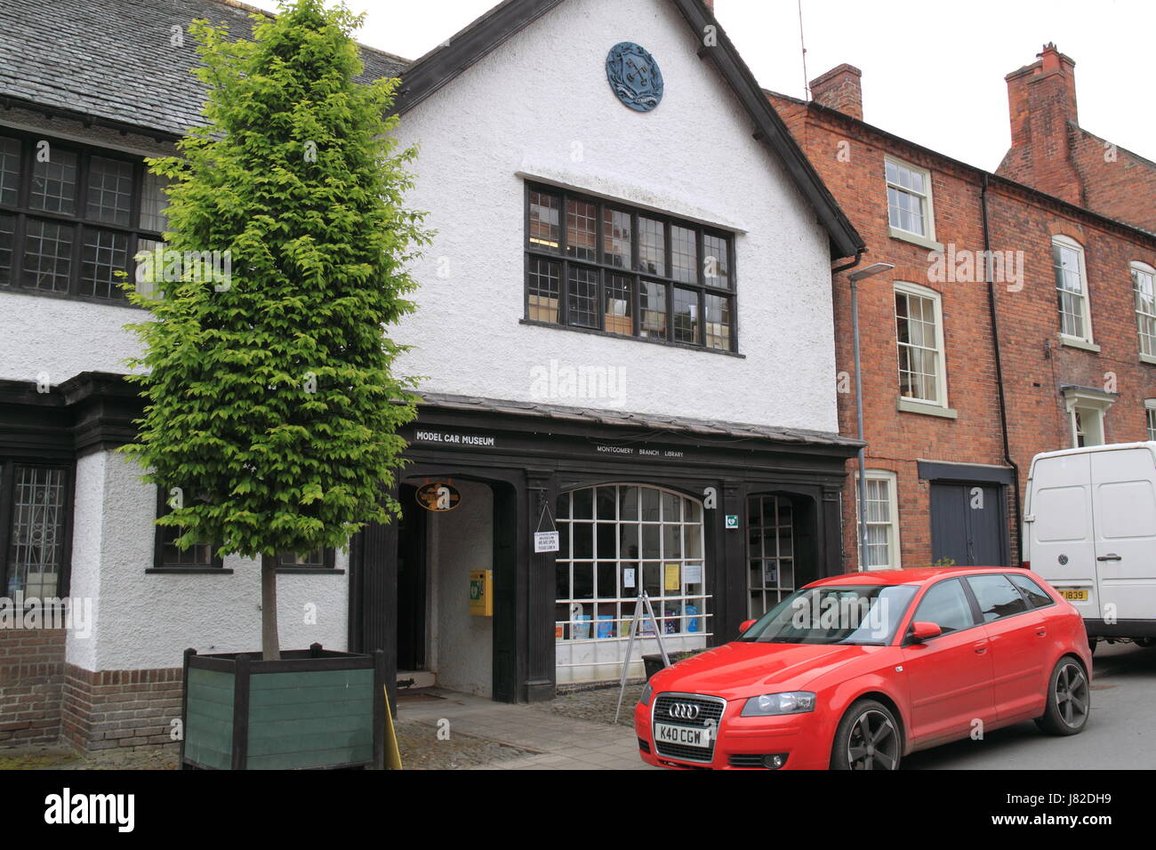 Cloverlands Model Car Museum and Public Library, Arthur Street, Montgomery, Montgomeryshire