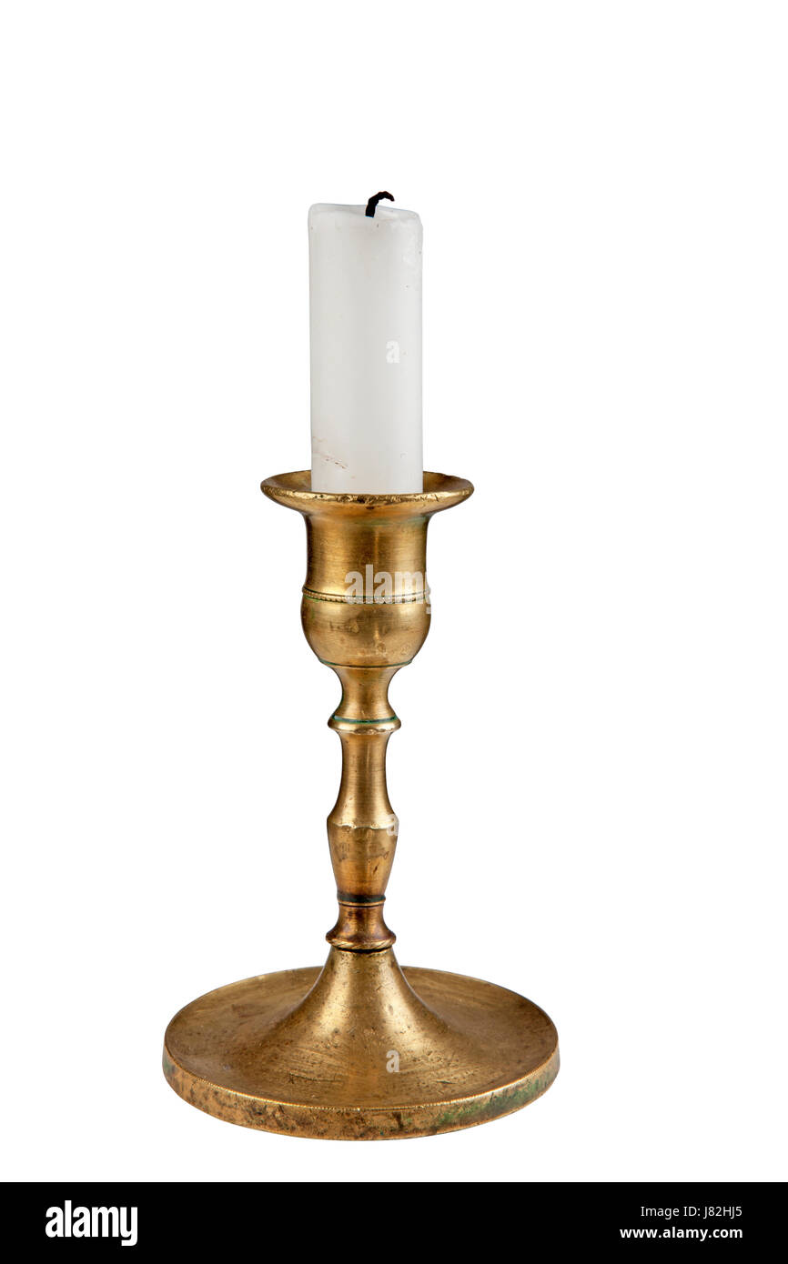candle brass burning bright object antique lighted candle nostalgia