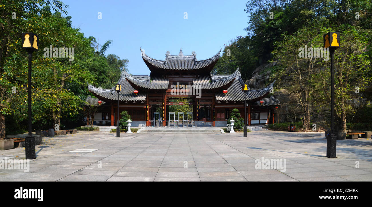 Yungang Grottoes Stock Photo