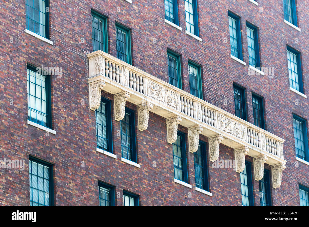 View of Luxury Apartments in Downtown LA Stock Photo - Alamy