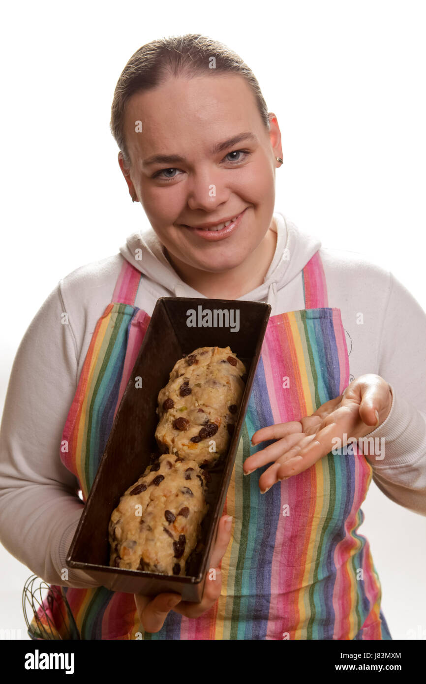 stollen baking for christmas Stock Photo - Alamy