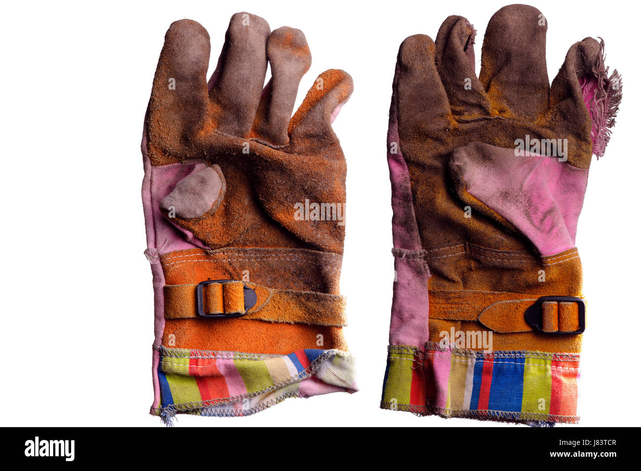 hand hands tool job isolated garden industry industrial leather glove