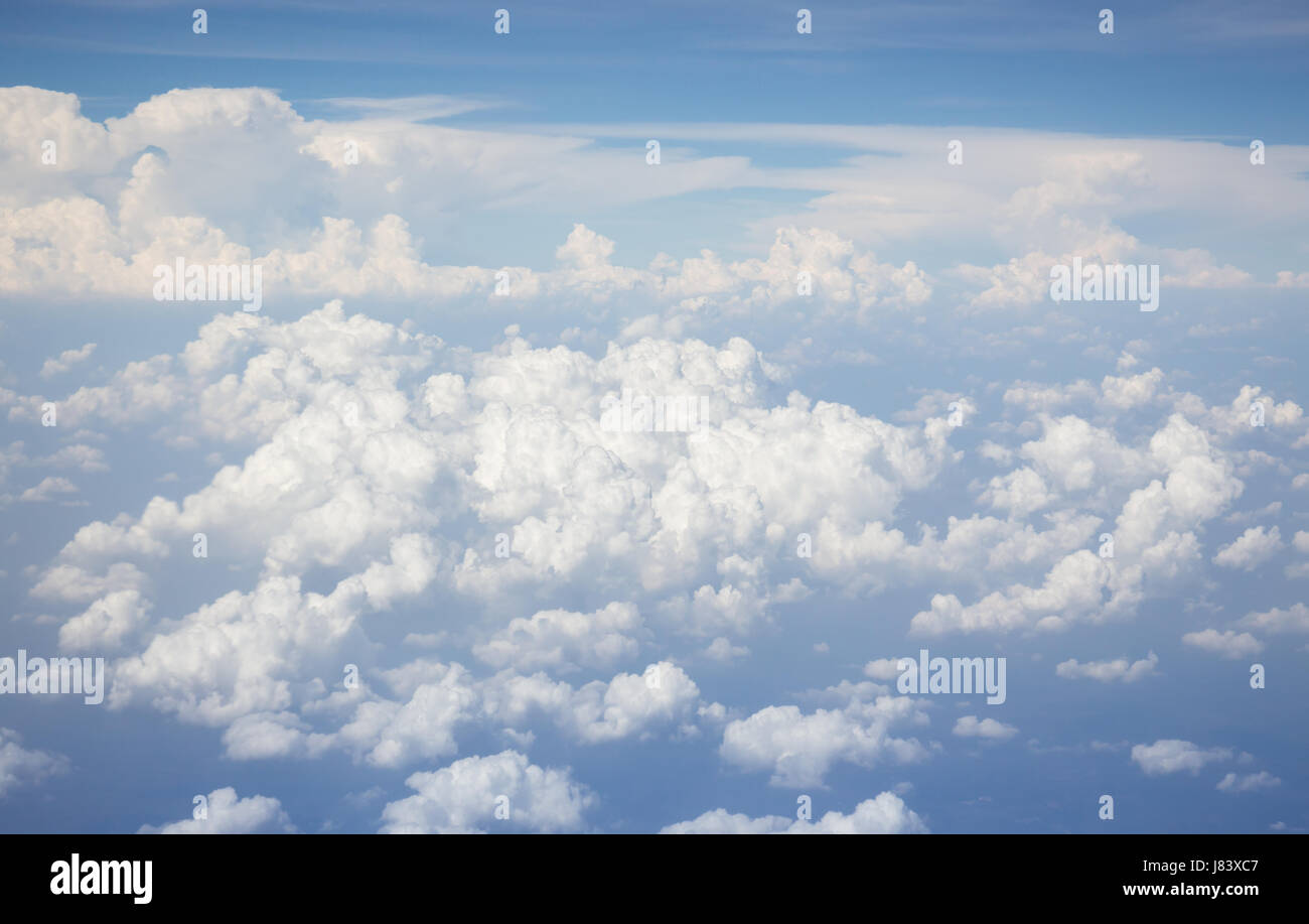 Beautiful Blue Sky With White Cloud, stock photo Stock Photo - Alamy