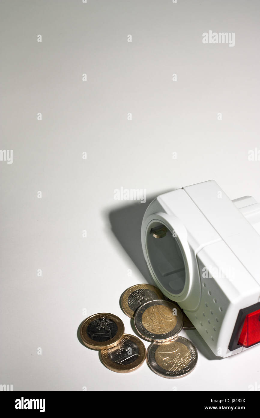 plug and money Stock Photo Alamy