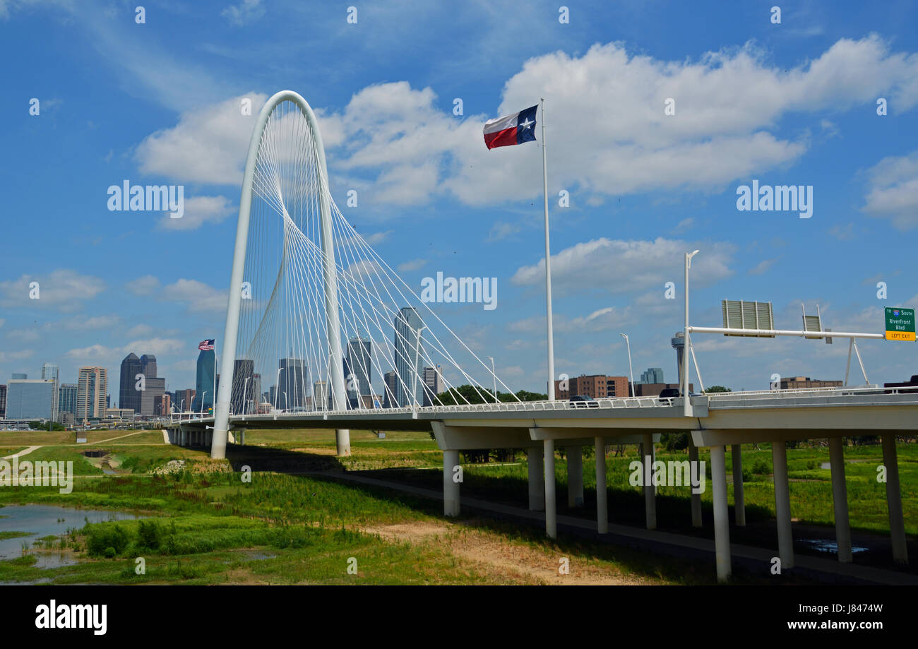 The Margaret Hunt Hill bridge in Dallas is designed by Spanish ...