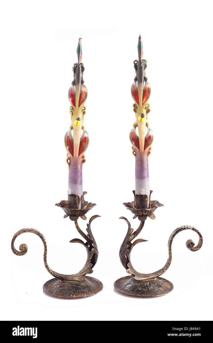 candles and candlesticks