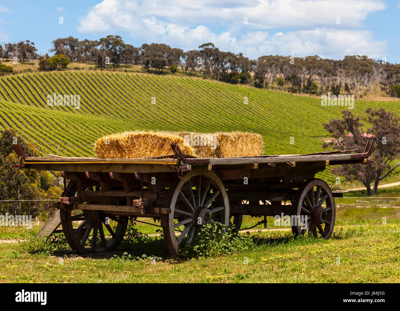 Old hay wagon hires stock photography and images Alamy