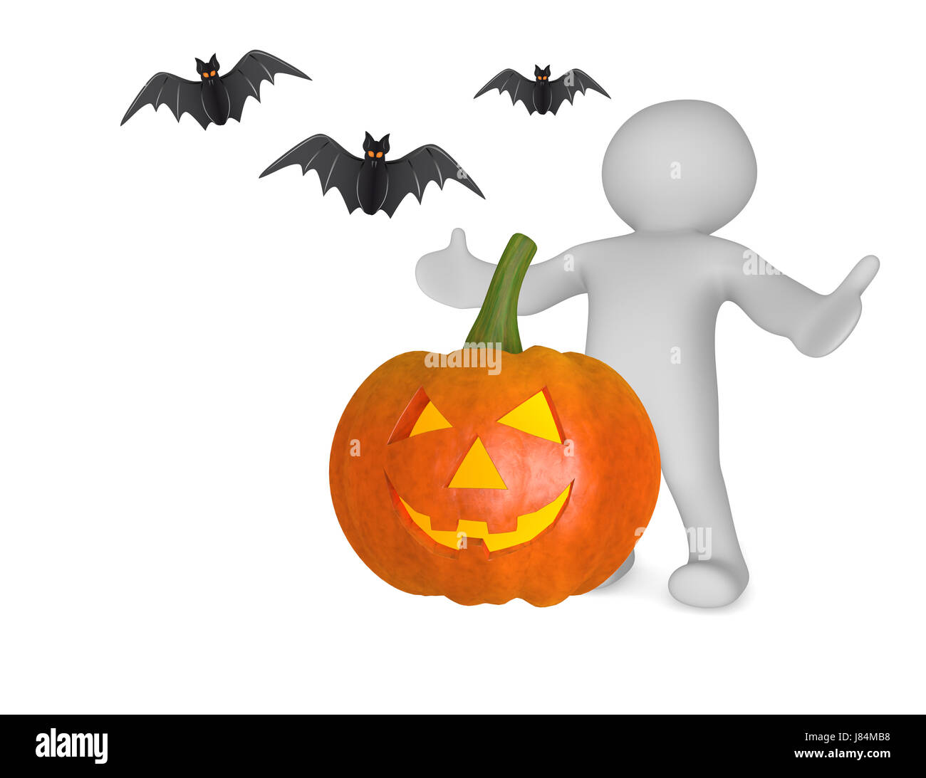 halloween pumpkin bat sign signal comic person witty blank european