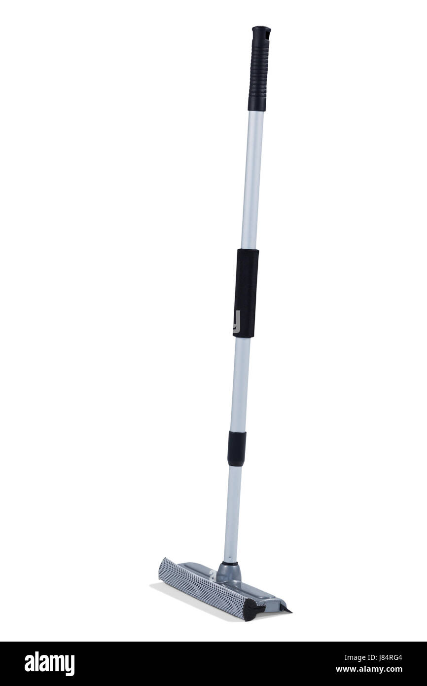 Floor squeegee mop on white background Stock Photo: 142706484 - Alamy